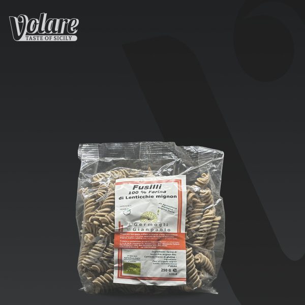 Fusilli 100% di lenticchie